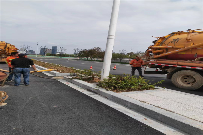 黄潭镇雨水管道清淤-污水管道清洗